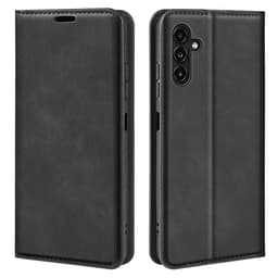 För Samsung Galaxy A14 5G / 4G Plånboksfodral  - Svart