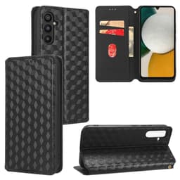 Plånboksfodral Rhombus till Samsung Galaxy A34 5G - Svart
