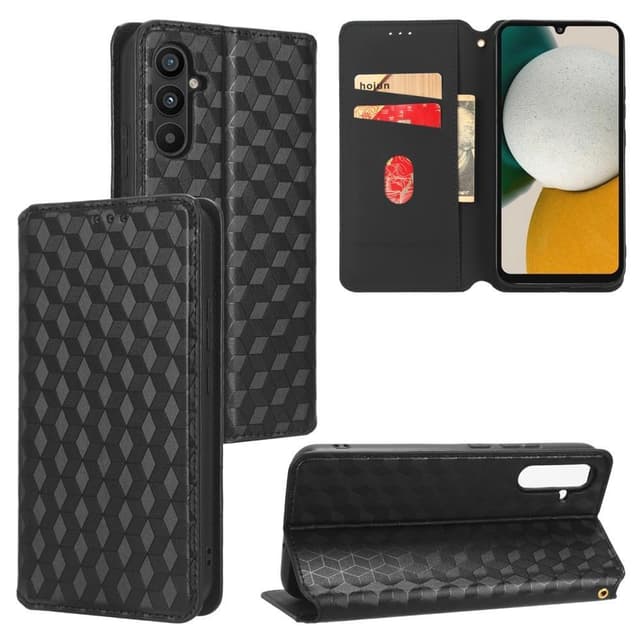 Plånboksfodral Rhombus till Samsung Galaxy A34 5G - Svart