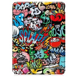 Til OnePlus Pad Trifold Stand Tabletcover-etui - Graffiti
