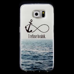 Samsung Galaxy S6 TPU skal Anchor and Quote