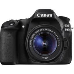 Canon EOS 80D Systemkamera Digital EF-S 18-55 mm IS STM