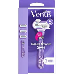 Gillette Venus Rakhyvel Deluxe Smooth Swirl 3st rakblad