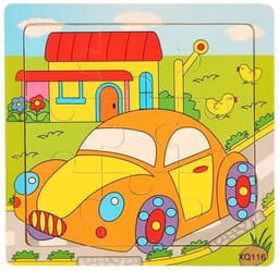 9-bitars pussel, Bil