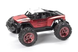 Rude Off-Road 1:12 RC-bil, 2,4 GHz, rød metallic