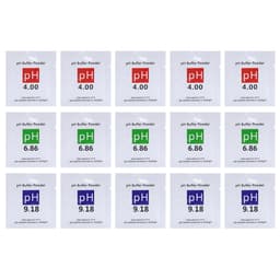 15-pack buffertpulver för pH-mätare 4.0/6.86/9.18