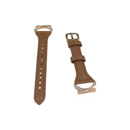 INF Samsung horn med diamant + T-format läderarmband Brun Galaxy Watch