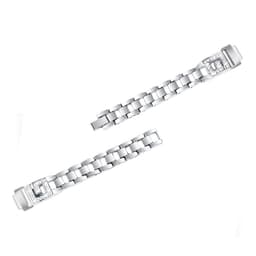 Bling rhinestone smart urrem slankt armbånd Sølv Fitbit Inspire 1 / Inspire 2 / Inspire HR / Inspire 3