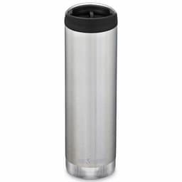 Klean Kanteen TKWide 592 ml (Wide Cafè Cap) børstet rustfritt stål