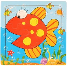 9-bitars pussel, Fisk