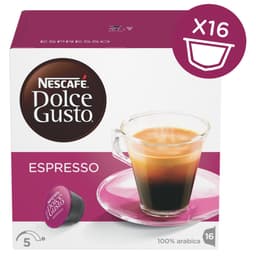 Nescafè Dolce Gusto kapsler - Espresso (koffeinfri)