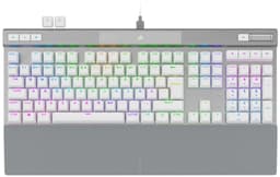 Corsair K70 PRO RGB mekanisk gaming-tastatur (hvid)
