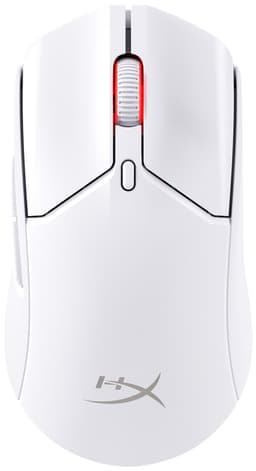 HyperX Pulsefire Haste 2 trådløs gamingmus (hvit)