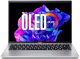 Acer Swift Go i7-13/16/1024/OLED 14" bärbar dator (rent silver)
