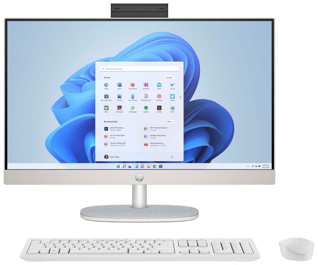 HP 24-cr0824no R5/8/512/IPS All-in-One stasjonær PC