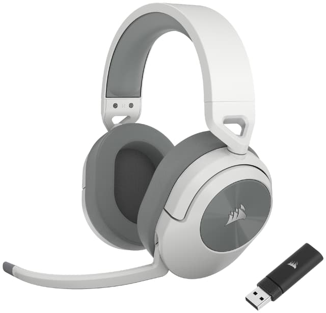 Corsair HS55 trådlöst gamingheadset (vitt)