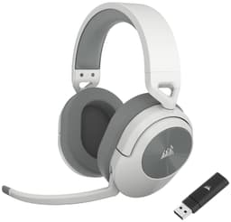 Corsair HS55 trådlöst gamingheadset (vitt)