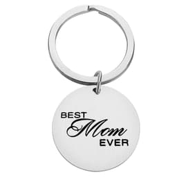 Mors dag present mamma nyckelring present Silver