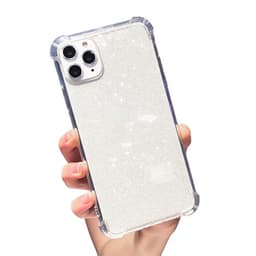 Fyra hörn stötsäkert telefonfodral Läpinäkyvä iPhone 13 Mini