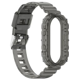 Klockarmband med klockfodral TPU Sort Xiaomi Mi Band 8