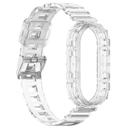Klockarmband med klockfodral TPU Gjennomsiktig Xiaomi Mi Band 8