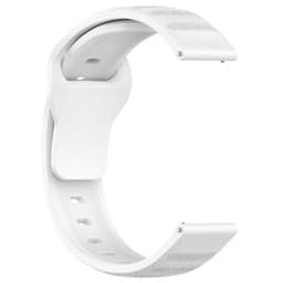 22 MM prickmönster klockarmband Valkoinen