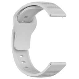 20 MM prickmönster klockarmband Grå