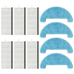 Vakuumersättningstillbehörssats 10 delar iLife A4/A4S/A40, Polaris PVCR 0726W/0826/0926W