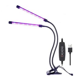 INF Plantelampe / plantebelysning med 2 fleksible LED-lysstoffrør