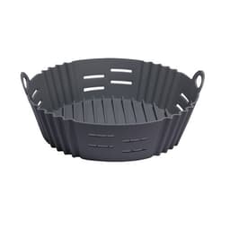 Air Fryer silikongryta 20x7x16CM Harmaa