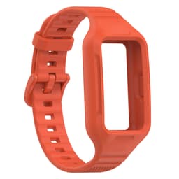 Mote silikonklokkerem Oransje Huawei band 8/7/6/6pro Honor band 6/7