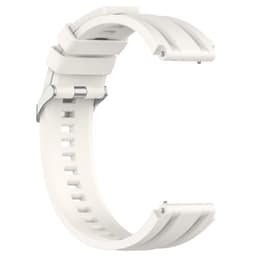 Silikonarmbånd 22 mm Hvit