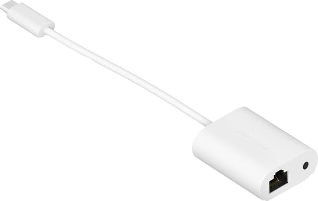 Sonos Combo adapter ethernet/3,5 mm til USB-C (hvid)