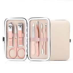 INF Kynsien leikkaustyökalusetti 7 kpl Vaaleanpunainen