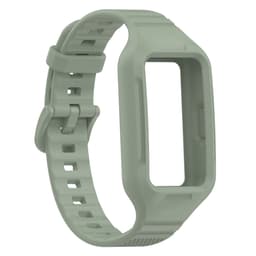 Huawei Band 8,7,6 Universal Integrated Texture Strap Grön