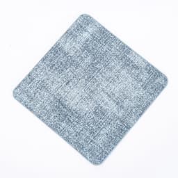 INF 10 cm Firkantede underlegg 4 stk Blå