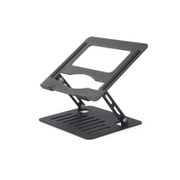 Taittuva säädettävä kannettavan tietokoneen teline Musta