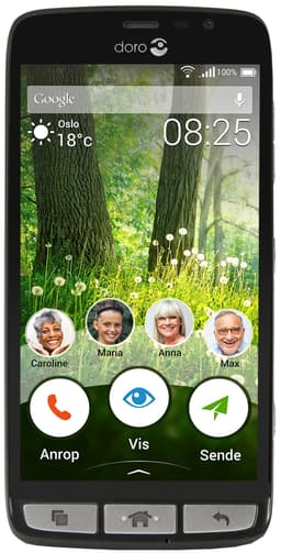 Doro Liberto 825 (sort stål)