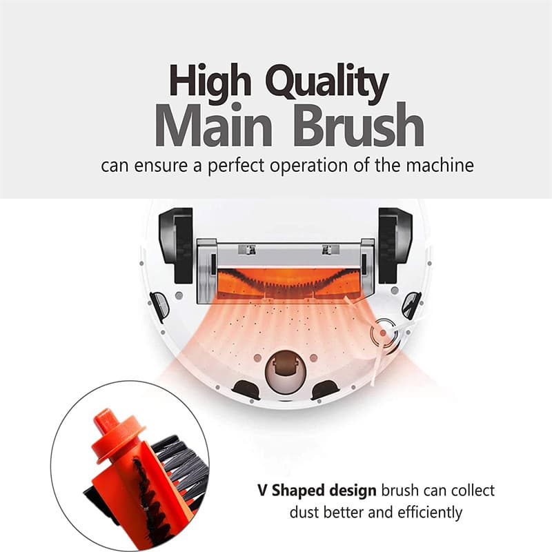 Caja De Polvo Para Tanque De Agua 2 En 1 Compatible Con XiaoMi Mijia S10 S12 B106GL Robot VIOMI V2 / V3 /Mop 2S / Mop Pro STYJ02YM / 3CRobot Aspiradoras