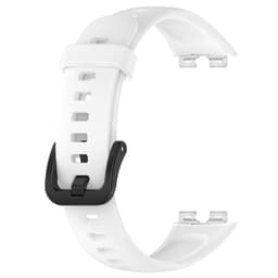 Silikonarmbånd til Huawei Band 8 Hvit