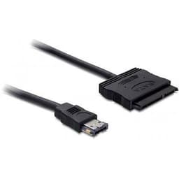 DeLOCK Power Over eSATA till SATA ström och HDD-kabel, 5-12V, 0,5m