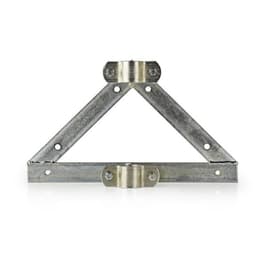 Satellittveggfeste | Mastdiameter: 32-42 mm | 90 mm veggdistanse | Stål