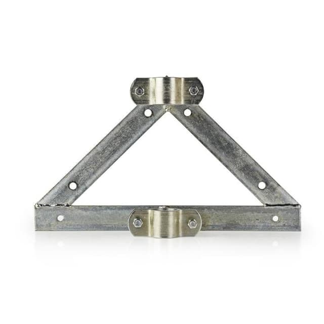 Satellittveggfeste | Mastdiameter: 32-42 mm | 90 mm veggdistanse | Stål