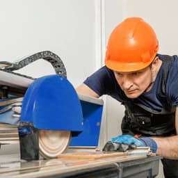 T-Mech Kakelskärarbänk med Vattenkylning - 920mm / 1200W