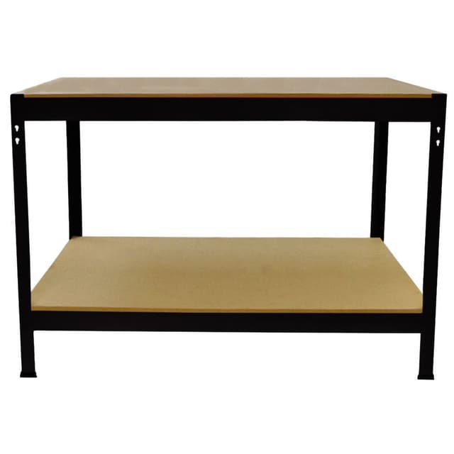 Q-Rax Svart Arbetsbänk 100cm