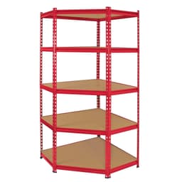 Monster Racking Z-Rax Hörnhylla, Röd, 90cm Bred