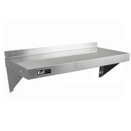 2 x Kommersiella Hyllor för Storkök i Rostfritt Stål 1000mm x 300mm