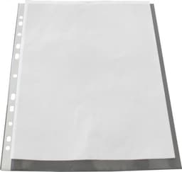 200 Pack 11 Hål A4 Pärmfickor Transparent