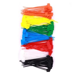 Buntband kabelhantering 150 mm 250-pack Flerfärgad
