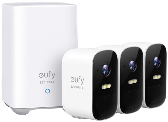 EufyCam 2C sikkerhetskamera (3-pk)